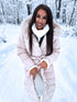 Long coat "CLIMATE ZONE" FC7529 - light beige PRE-ORDER